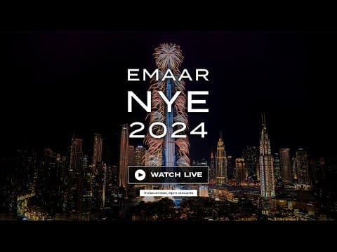 Sara G - MC & DJ at Burj Khalifa NYE Fireworks' Show