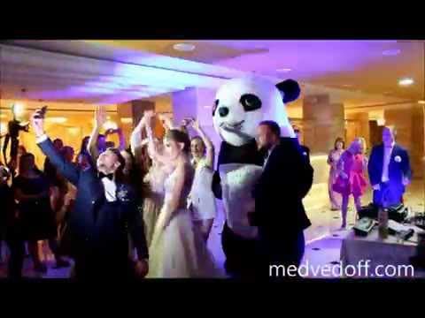 Panda Dancing at the wedding