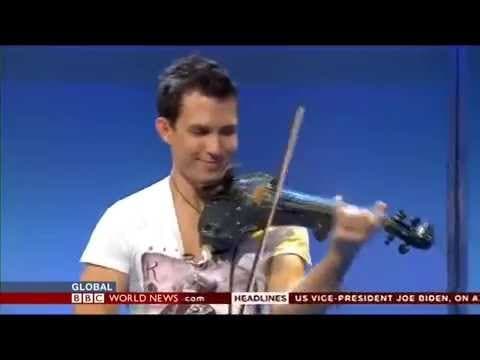 Fastest violinist in the world - BBC News - Ben Lee
