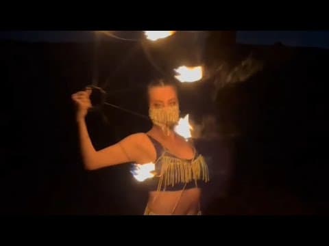Fire show - Fire dancer - fire Gogo dancer