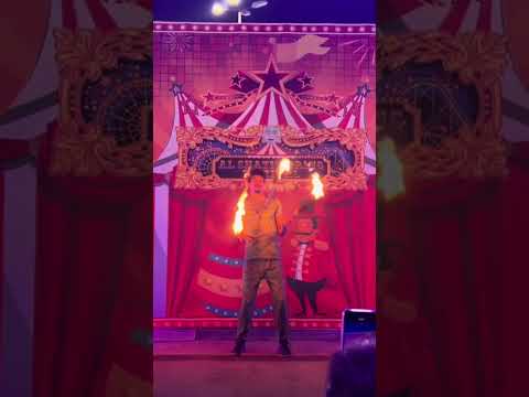 Solo fire show