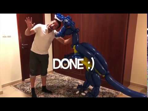 T-Rex Balloon Art