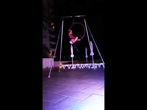 Aerial Hoop 2017 Cronus performances
