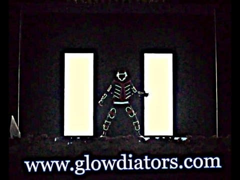 LED WALL MAPPING TRON