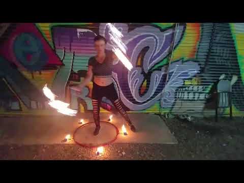 Fire Hooping Esmarie 2018