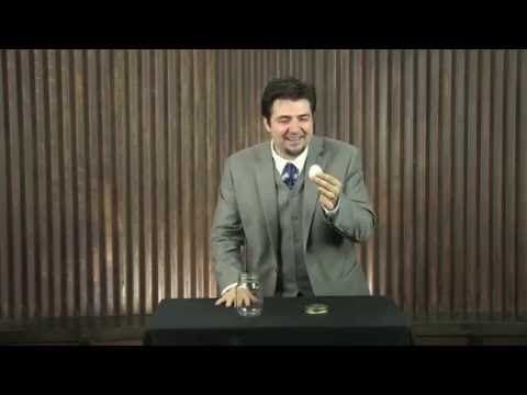 Eric Tyree performs the hanky trick