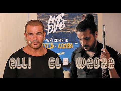 قالي الوداع - عمرو دياب - عزف يبكي الحجر