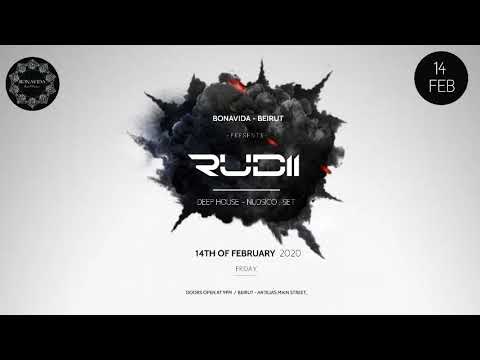 Rudii Live Set At Bonavida – Beirut , Lebanon