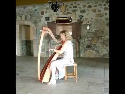 Celtic harp River Flows