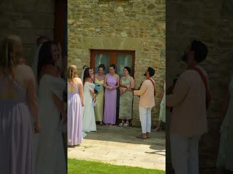 Wedding (Spain) First Look Bride Surprise
