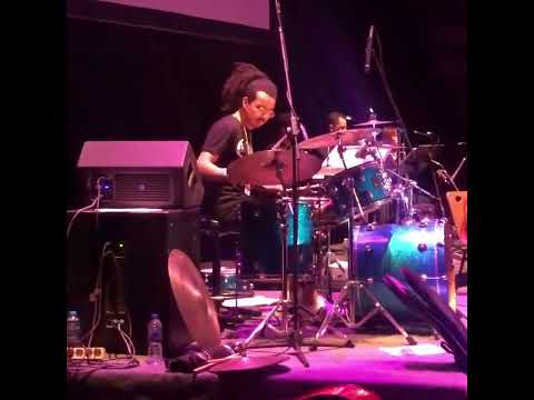 Sam on Drums