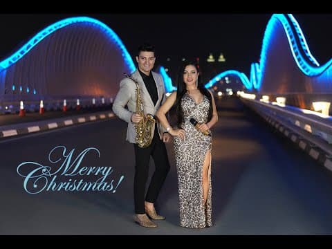 CHRISTMAS SHOW - (Last Christmas, Let It snow, Jingle Bells) (covers) Ariel Saxo - Dubai