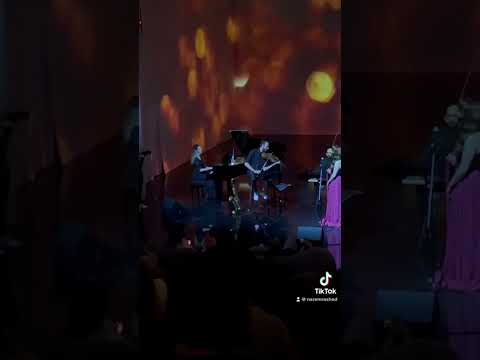 playing and improvising with the band in TODA Dubai