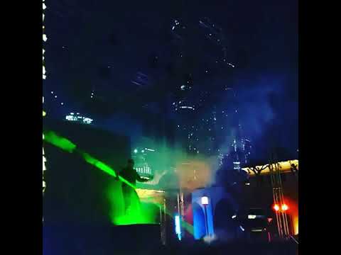 Laser man by Walid show dubai burj Khalifa