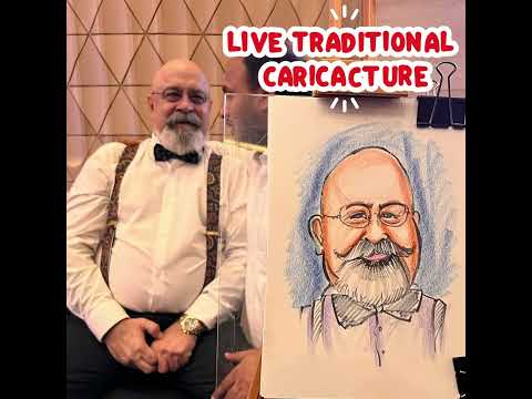 lIVE CARICATURE UAE
