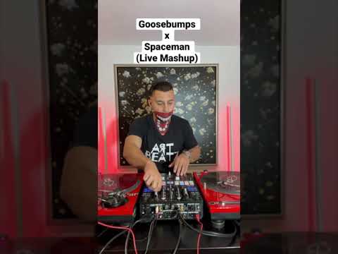 Goosebumps (Travis Scott) x Spaceman (Hardwell) - Live Mashup