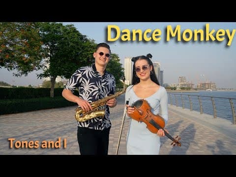 Dance Monkey - Tones and I (Cover By Sax & Violin)