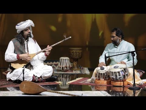 Tanbur and Tabla Duet Composed and Arranged by Khalil Sheikh Silk Road Concert UAE – TODA Hall