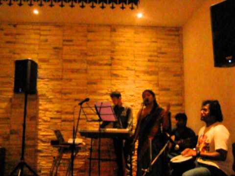Abhijit Sen Unplugged @ Ta'am in a Jamplugged on "Jagorone Jay Bibhabori" with Amrita of "Soumya"