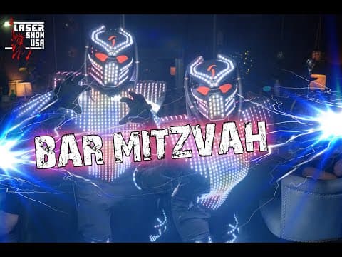 Bar/Bat Mitzvahs - LED ROBOTS