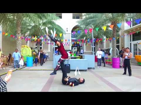 Juggling Duo
