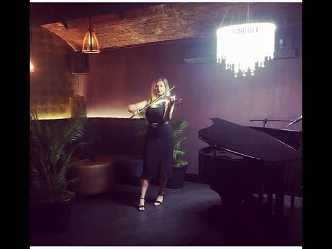 Rockabye - Clean Bandit - Live at City Vaults Liverpool - LED Electric Violin Cover