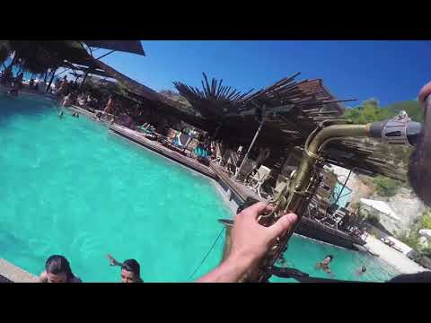 Rene Junior - GoPro Sax - Pool party (Greece)