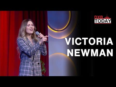 Victoria Newman performing at DXB today
