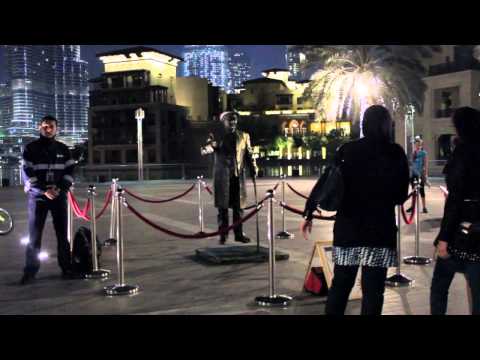 Living Statue in Dubai