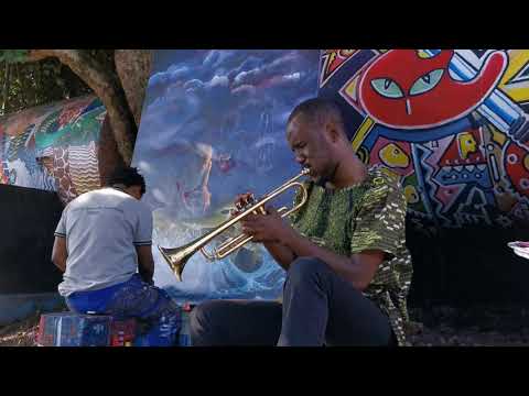 Kick out CORONAVIRUS with this solo trumpet by Yeremia Vindu from Goma in DR CONGO
