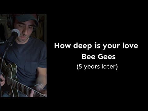 How Deep Is Your Love Cover