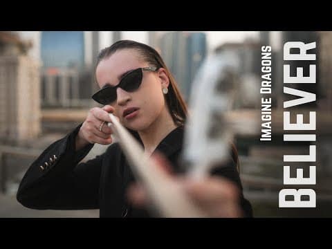 Believer - Violin Cover in the heart of Dubai