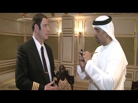 John Travolta Blown Away by the Arab's Magician Moein Al Bastaki