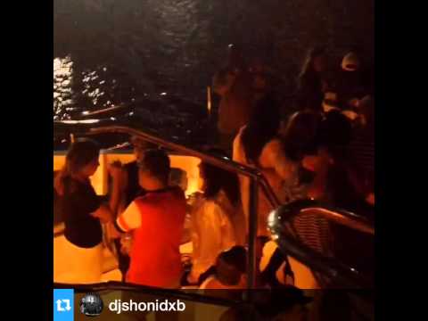 Dj shoni yacht party