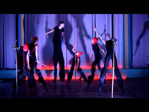 Theatre on stilts "Liumanov show" - Le Sacre du printemps («Весна священная»)