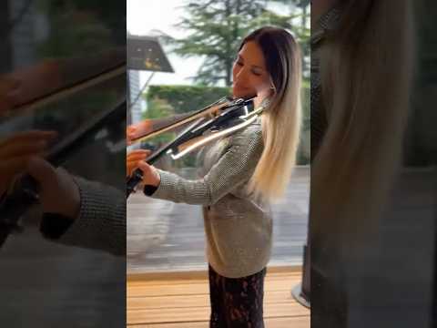 Singer Helen and Violin