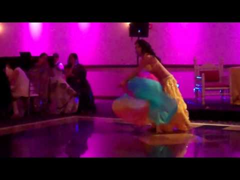 Mariana Professional Belly Dancer Veil Dance