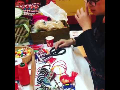 Traditional Luck Sachets Making