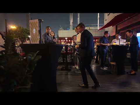 Corporate Event Dubai | Live Sax Rendition of “The Door” by Teddy Swims