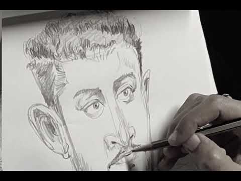 live drawing
