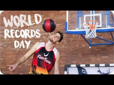 NINE WORLD RECORDS a day I Face Team
