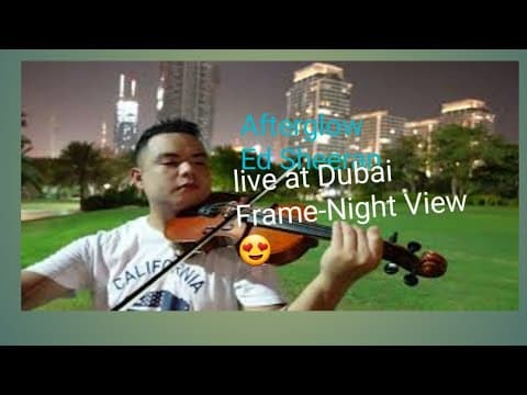 Afterglow - Ed Sheeran - Violin cover by vilhou kezo