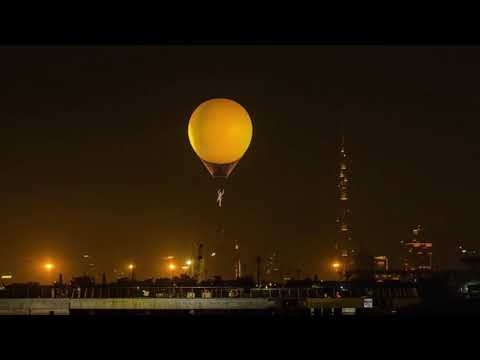 Helium Balloons Duo show for UAE National Day in Festival city (Dubai)