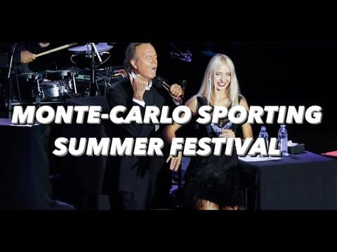Performance on the Monte-Carlo Sporting Summer Festival