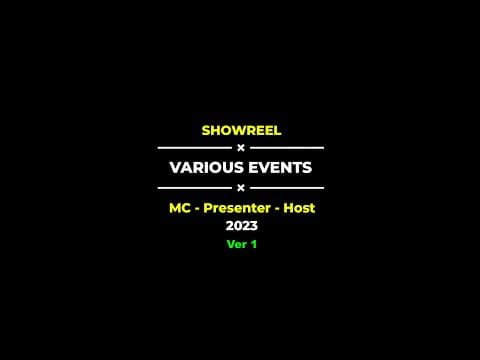 Compilation of Various Events - Anchored by MC Joe Mohan