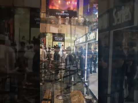 Hosting the launch of the brand new Huawei Mate 20 series in stores in Dubai,UAE