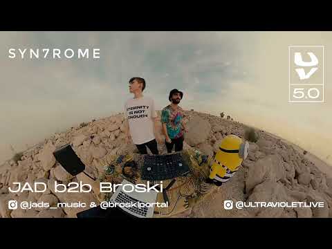 Jad B2b Broski | SYN7ROME | Ultra Violet Live - Brave New World Edition | Dubai