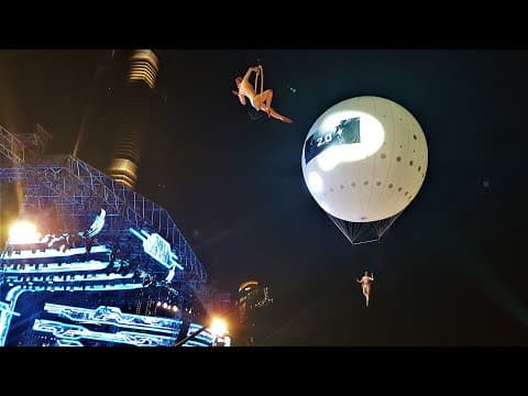 Helium Balloons Duo for 2.0 Film Audio Launch in Burj Park, Dubai, UAE
