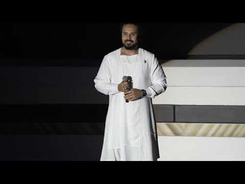 زجزاج غانم - عيني لغير جمالكم لا تنظر | حفل افتتاح مهرجان طيران الإمارات للآداب