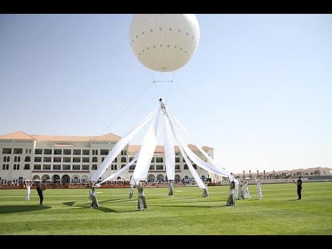 Helium Balloon and Dance show for Julius Baer Polo Gold Cup @ Al Habtoor Polo Resort and Club, Dubai